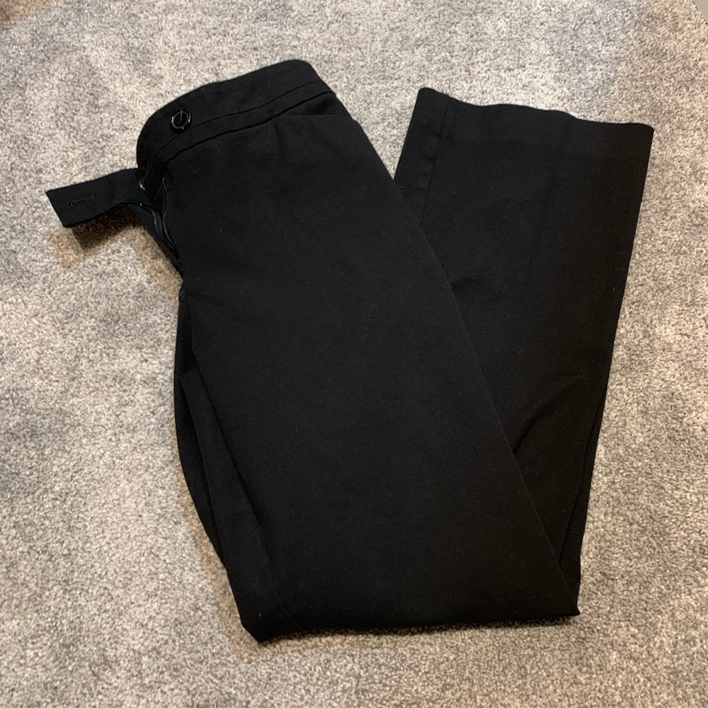Ann Taylor curvy fit black dress pants